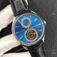 Swiss Grade One Copy Jaeger LeCoultre Master Ultra-Thin Tourbillon Blue Dial watch Men (2)_th.jpg